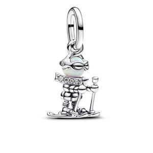Authentic Pandora Skier Dangle Charm